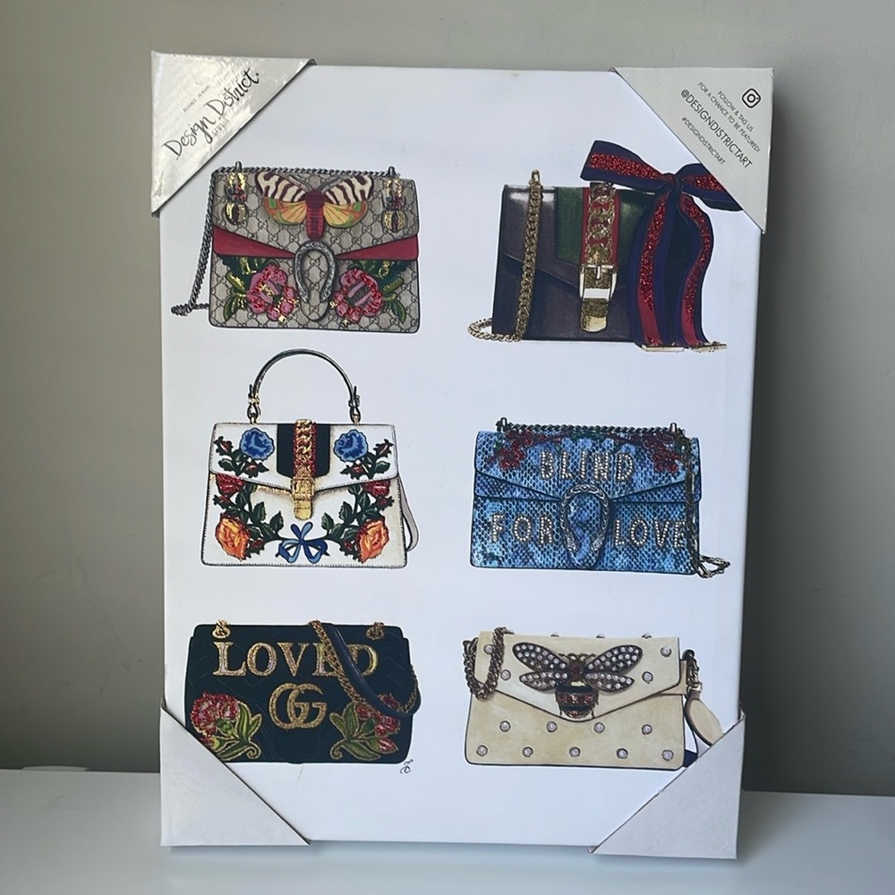 Design District Artwork Gucci Handbag Art